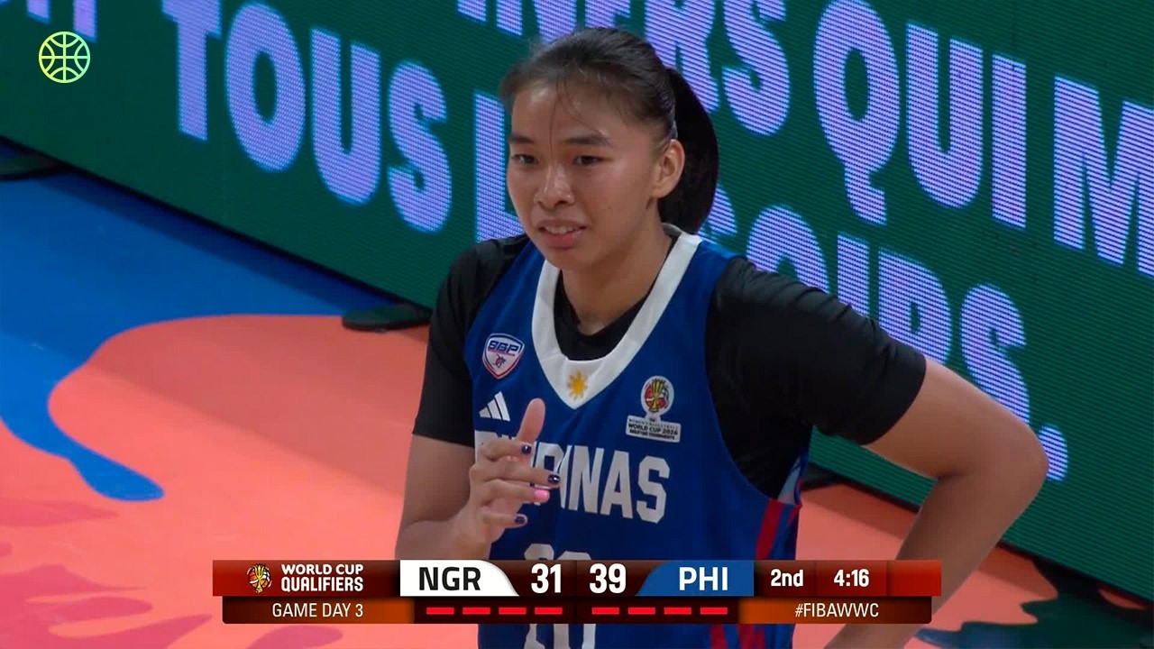 Dela Rosa is BUILT DIFFERENT 💪🇵🇭 | #FIBAWWC