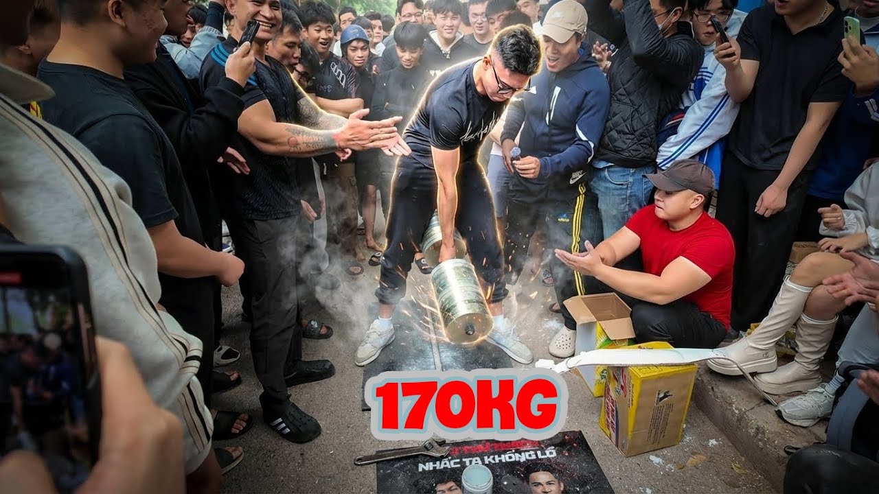 Người Đầu Tiên Việt Nam Nhấc Thành Công Búa 170kg