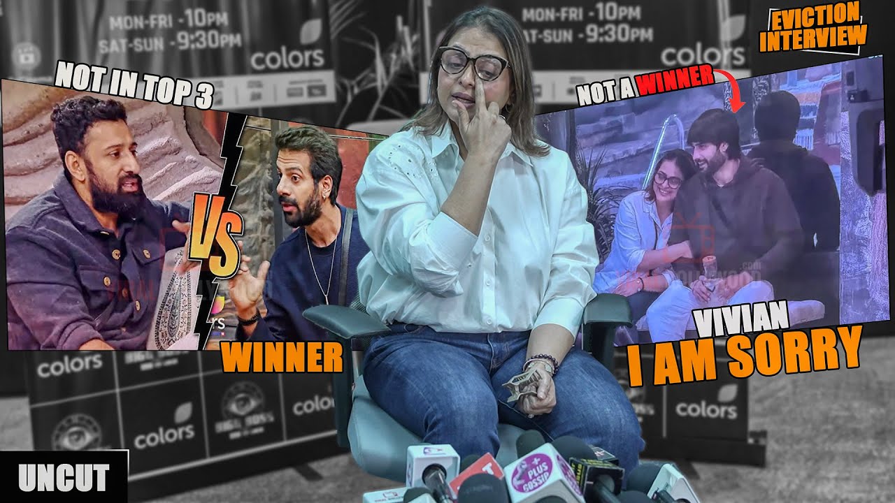 UNEDITED - Shilpa Shirodkar First Interview after Eviction | SORRY Vivian Dsena, Karanveer Winner