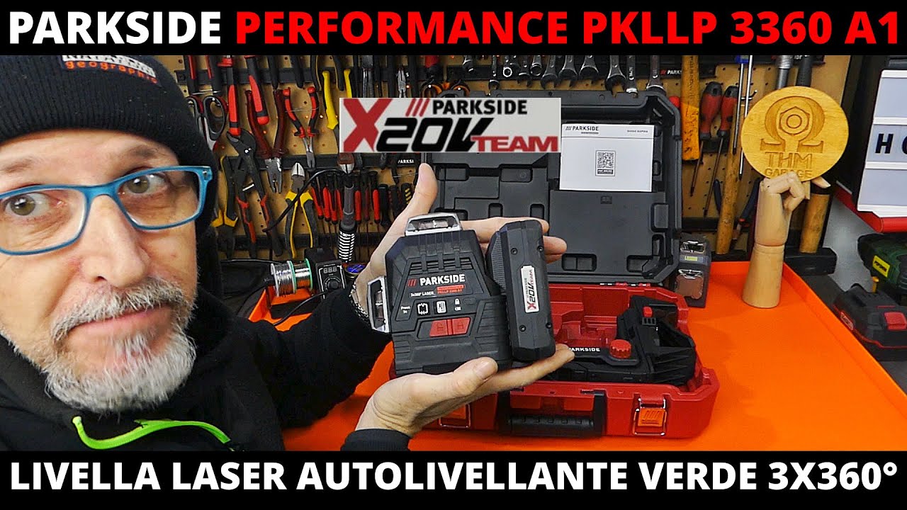 Livella Laser Parkside Performance X20v Team PKLLP 3360 A1 3x360°