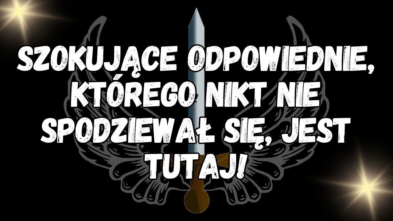 SZOKUJĄCE ODPOWIEDNIE, KT&Oacute;REGO NIKT NIE SPODZIEWAŁ SIĘ, JEST TUTAJ!