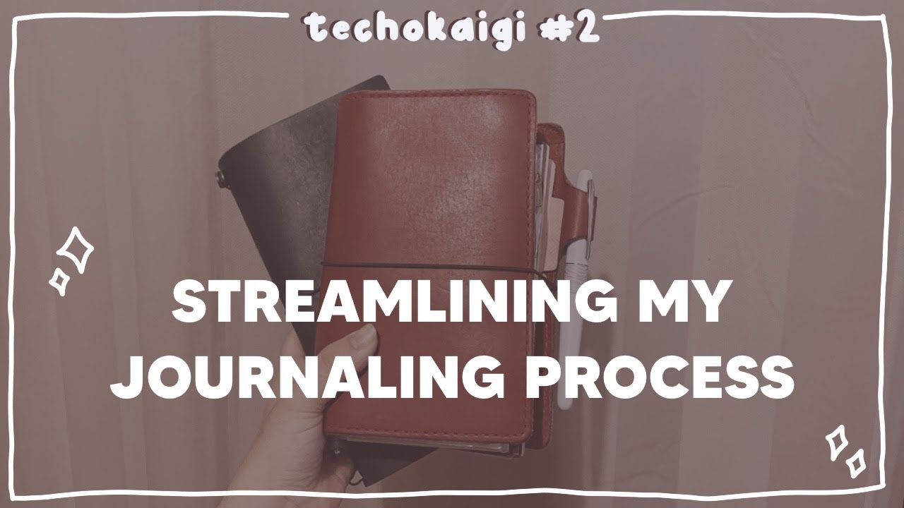 Streamlining my journaling process + updated bujo keys | techokaigi #2