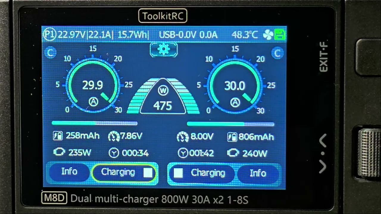BIG NEWS: ToolkitRC M8D Now Fully Compatible with RC Discharger! (Dual Cycling Demo)