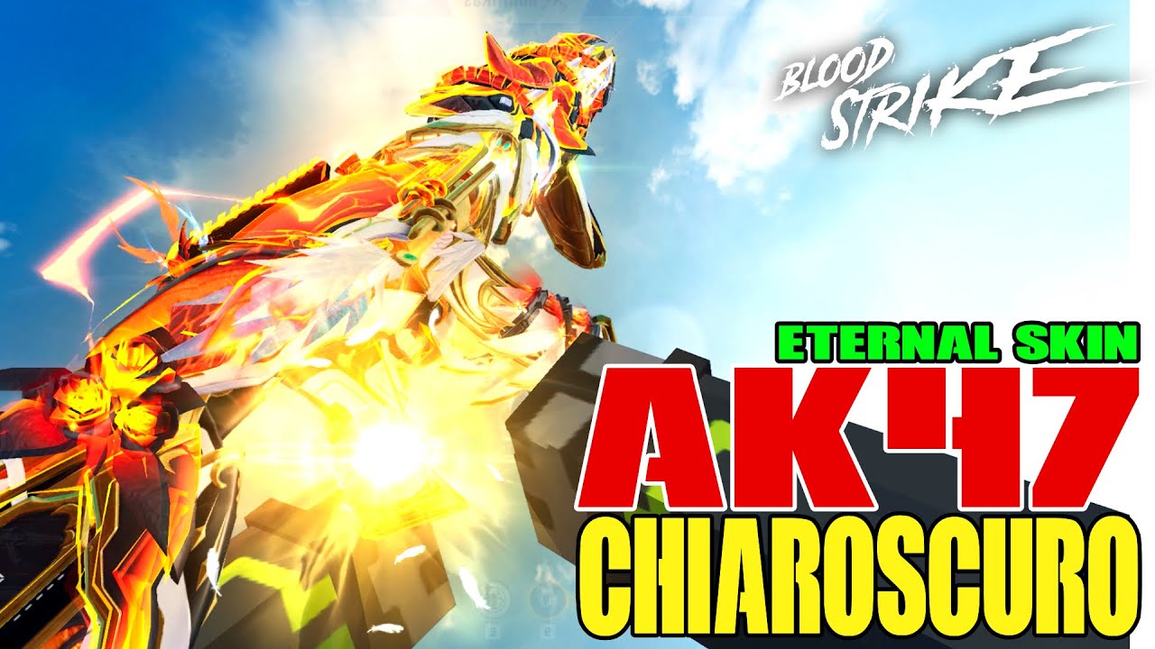 GACHA ETERNAL SKiN AK47 CHIAROSCURO 😂 Blood Strike Indonesia