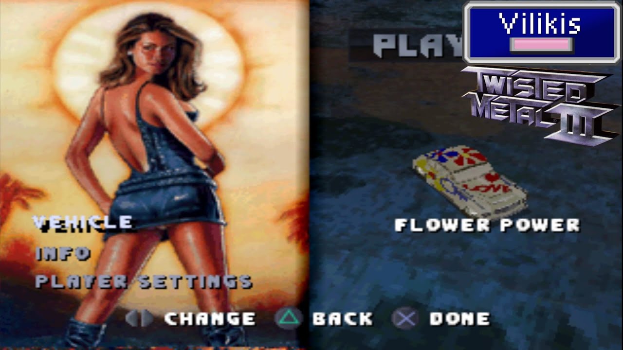 Twisted Metal III - Flower Power Tournament