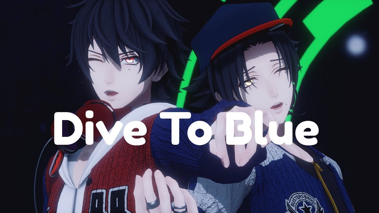 【Hypnosis Microphone MMD】Dive To Blue『Ichiro Yamada and Jiro Yamada』