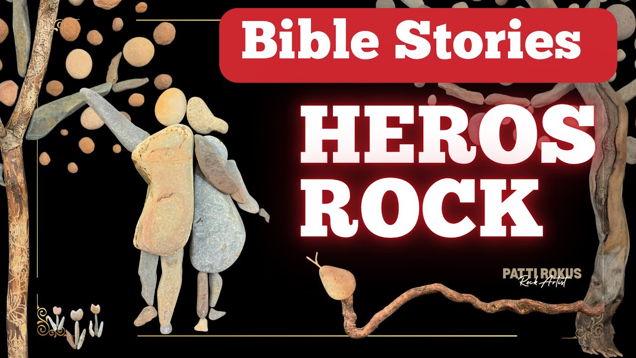 How Ordinary People became Bible LEGENDS against all odds. Rocks & Pebbles show HOW to Walk with GOD