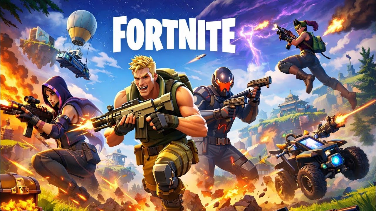 Fortnite Gameplay Kruzin247 STOLE A G WAGGON 