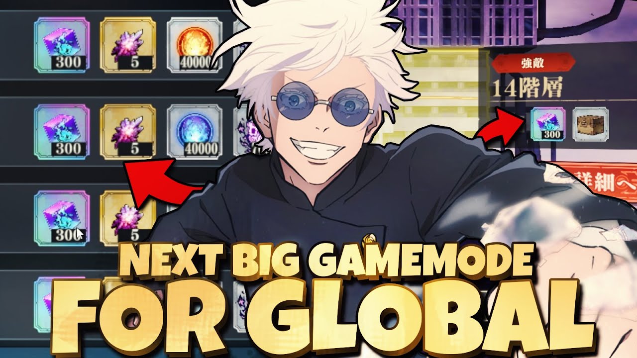 GLOBAL THIS IS WHAT WE PREPARING OUR ACCOUNTS FOR (FREE 15000 CUBES) - Jujutsu Kaisen Phantom Parade