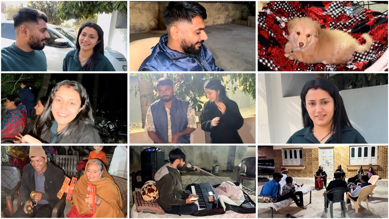 “આજે ભજનનો કાર્યક્રમ રાખી દીધો🥳🕺”