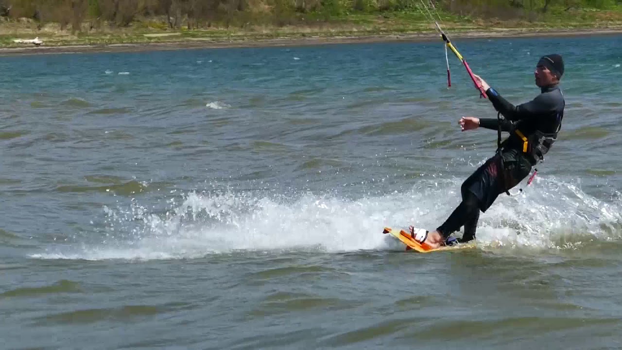 Sakhalin kiteboarding 2018 spring
