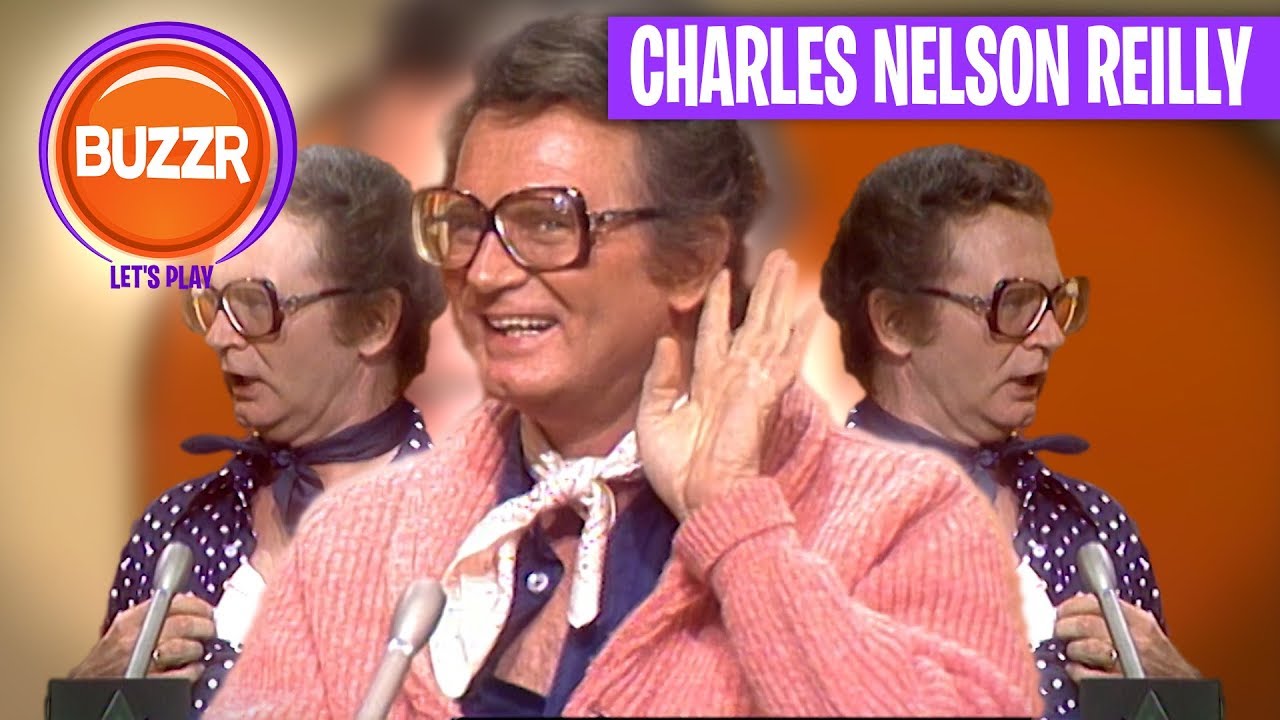 Match Game - TA DA! It's CHARLES NELSON REILLY! HILARIOUS STUFF! | BUZZR