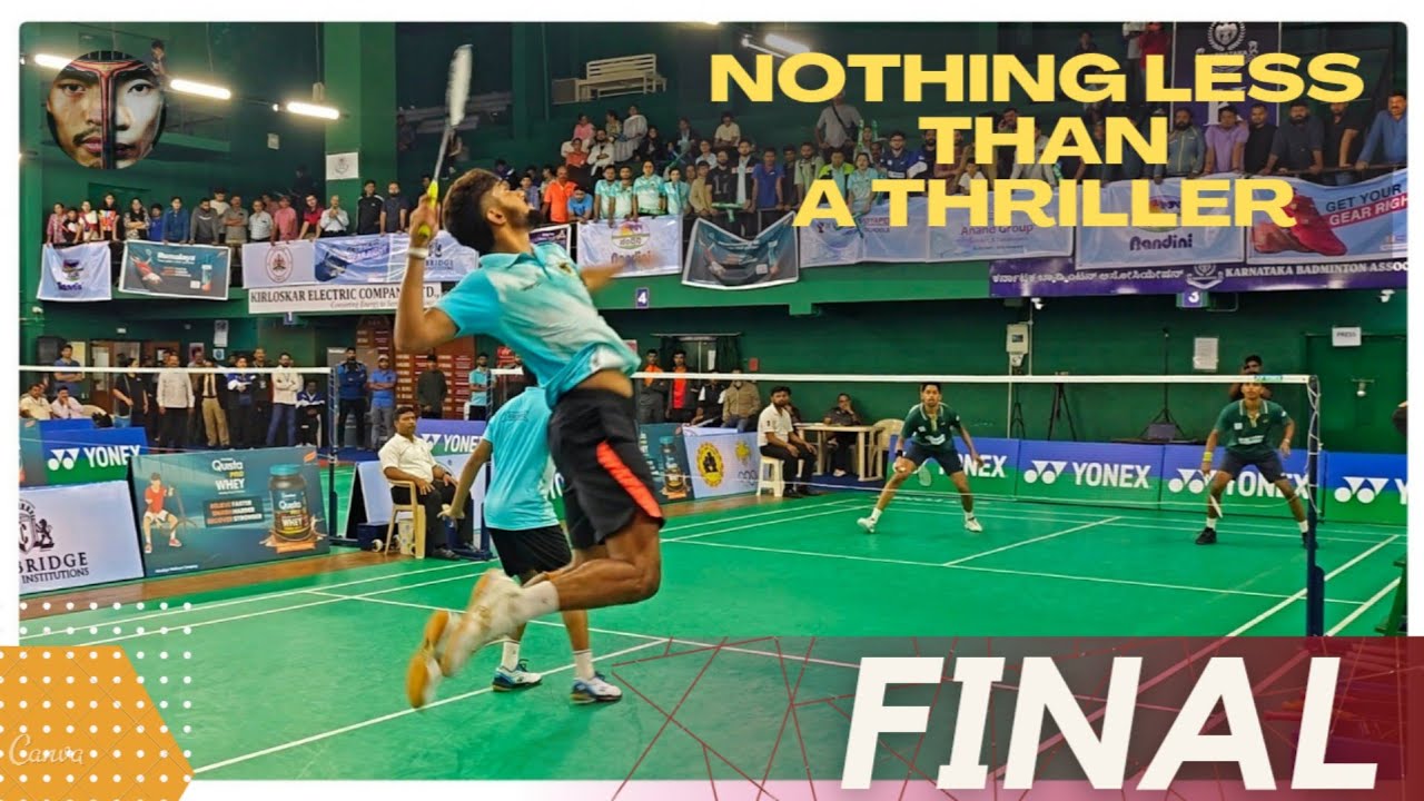 PRUTHVI ROY/SAI PRATEEK VS TUSHAR/NICHOLAS:YONEXSUNRISE ALL INDIA SENIOR CHAMPIONSHIP BANGALORE 2024