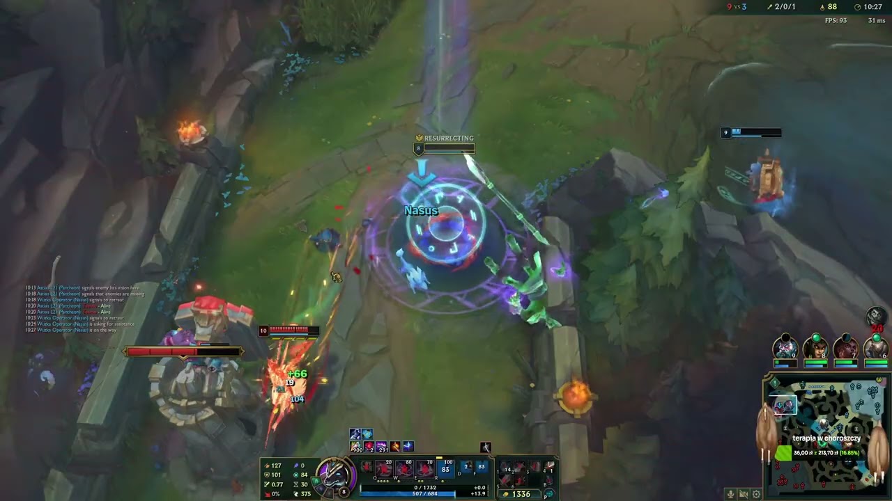 Potężne duo Nasus i Zilean czyli Randombruce uczy się ludzika