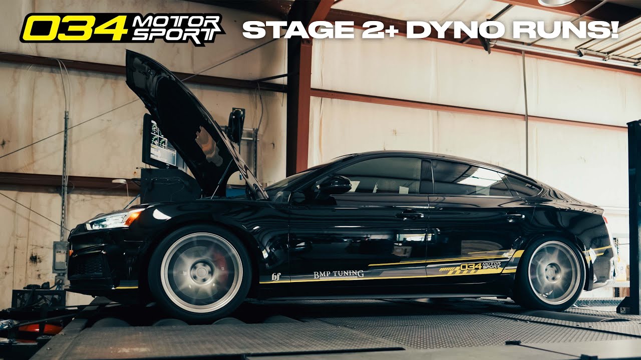 034Motorsport B9 S5 Stage 2+ Dyno Runs // BMP Tuning