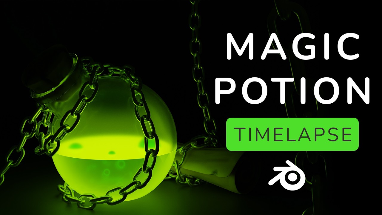 MAGIC POTION made with BLENDER