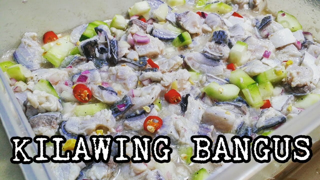 KILAWING BANGUS | MILKFISH CEVICHE