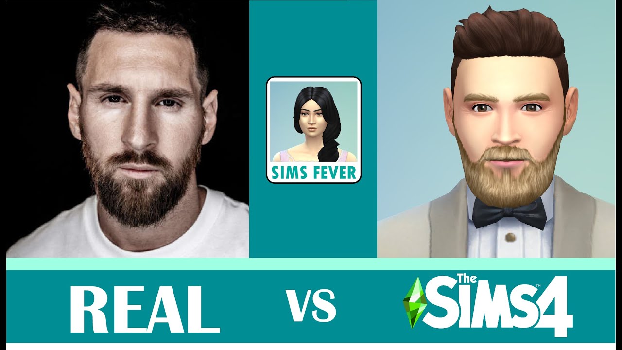 I tried creating MESSI in Sims 4 | Sims fever | Sims 4