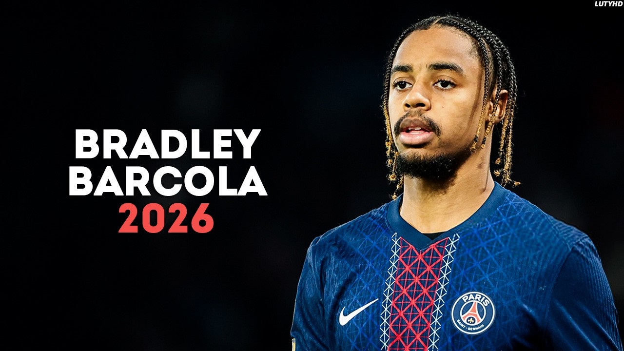 Bradley Barcola 2026 - Magic Dribbling Skills, Goals & Assists | HD