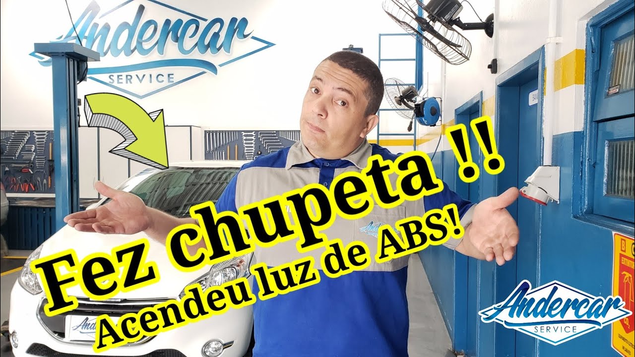 Peugeot 208 foi fazer chupeta acendeu a luz de ABS! Como resolver! #oficina #reparação #Peugeot