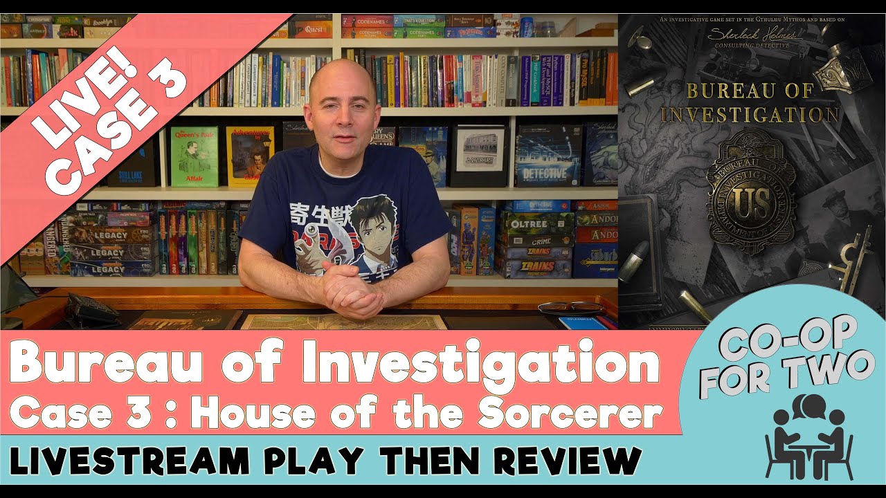 Bureau of Investigation: Case 3, House of the Sorcerer - Playthrough then Review