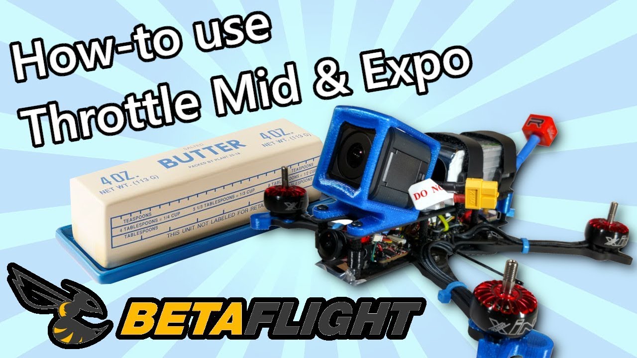 How-To Use Throttle Expo to fly Buttery Smooth FPV | Just The Tip