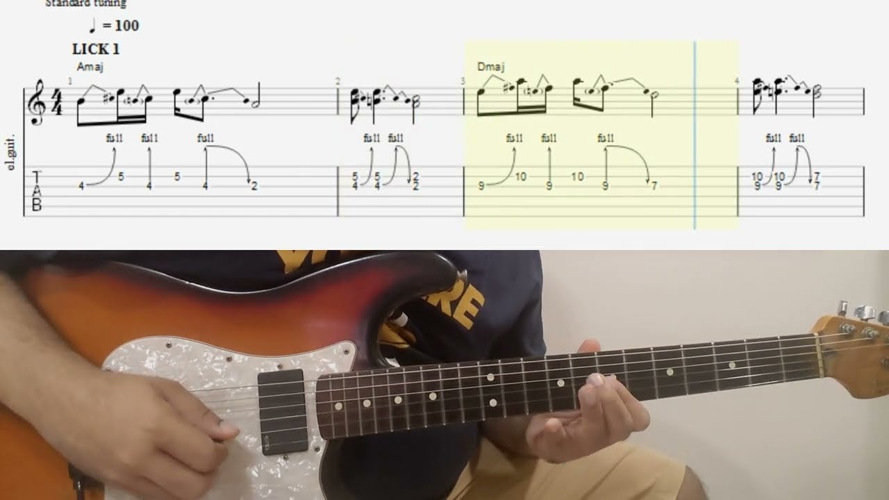 CHICKEN PICKIN' COUNTRY BENDING LICKS #1 (with TABS )