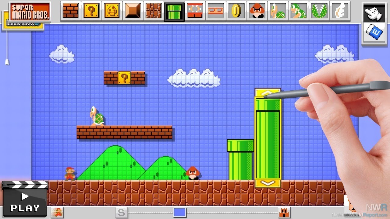 Делаем уровень для Super Mario Maker 2 на Nintendo Switch