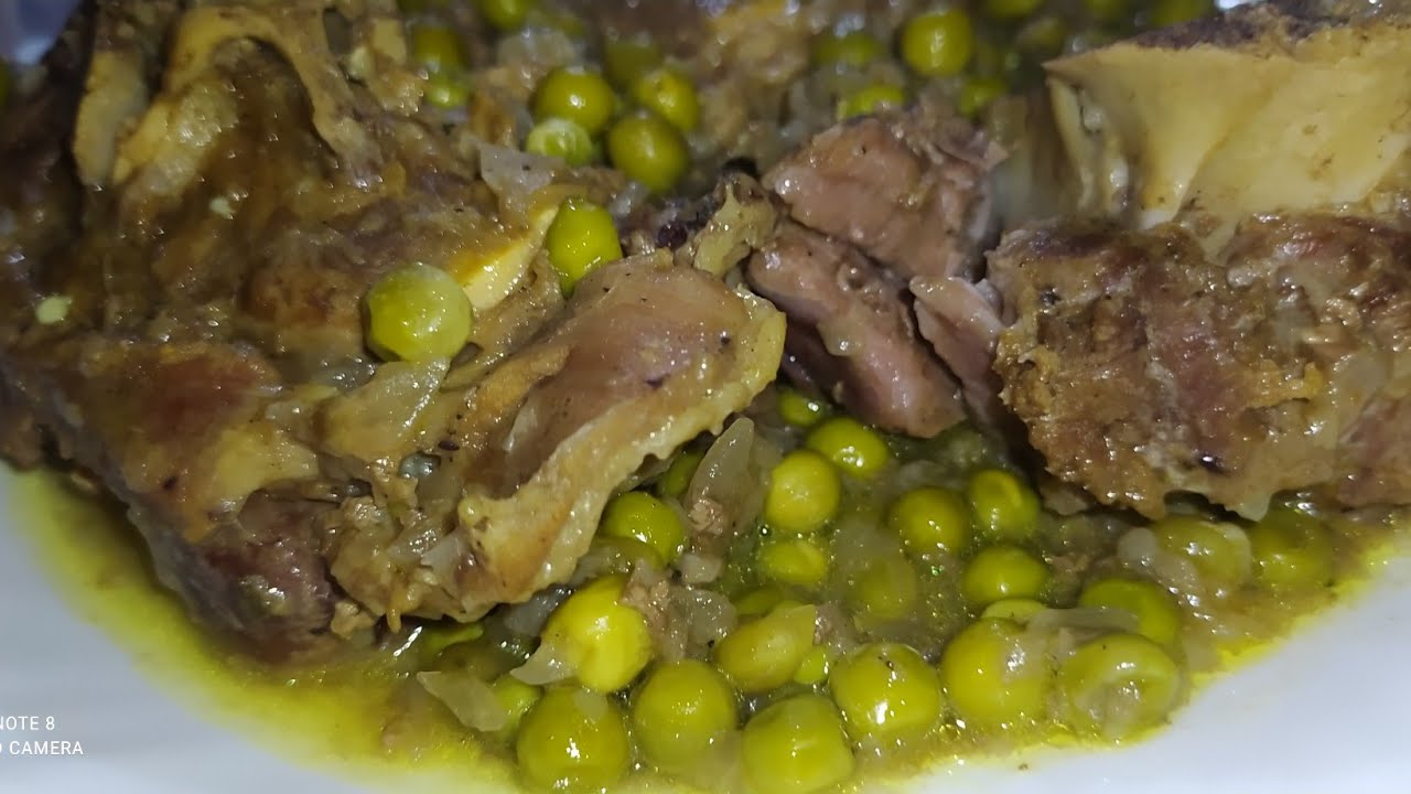 جلبانة باللحم بنينة على طريقتي