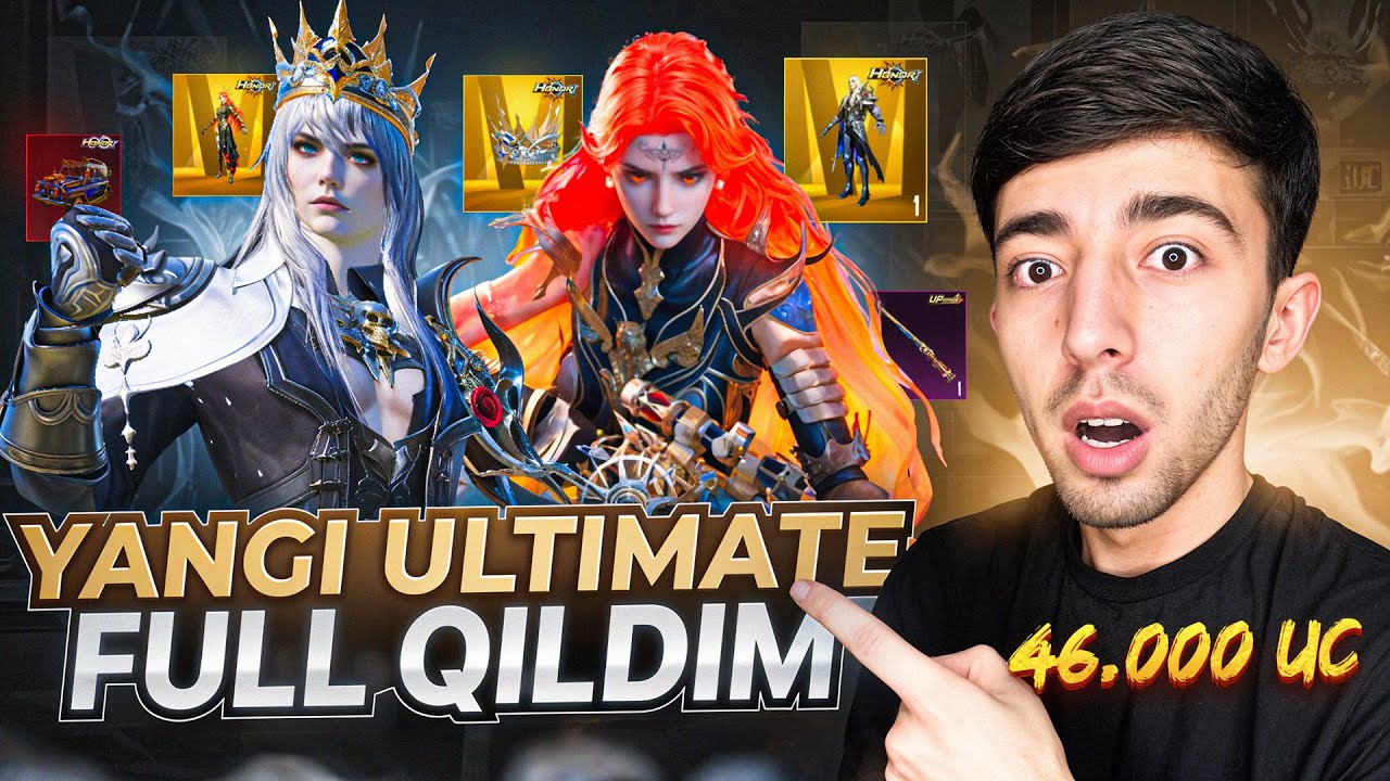 54,600 UC M24 FULL QILDIM🥵 PUBG MOBILE!!!