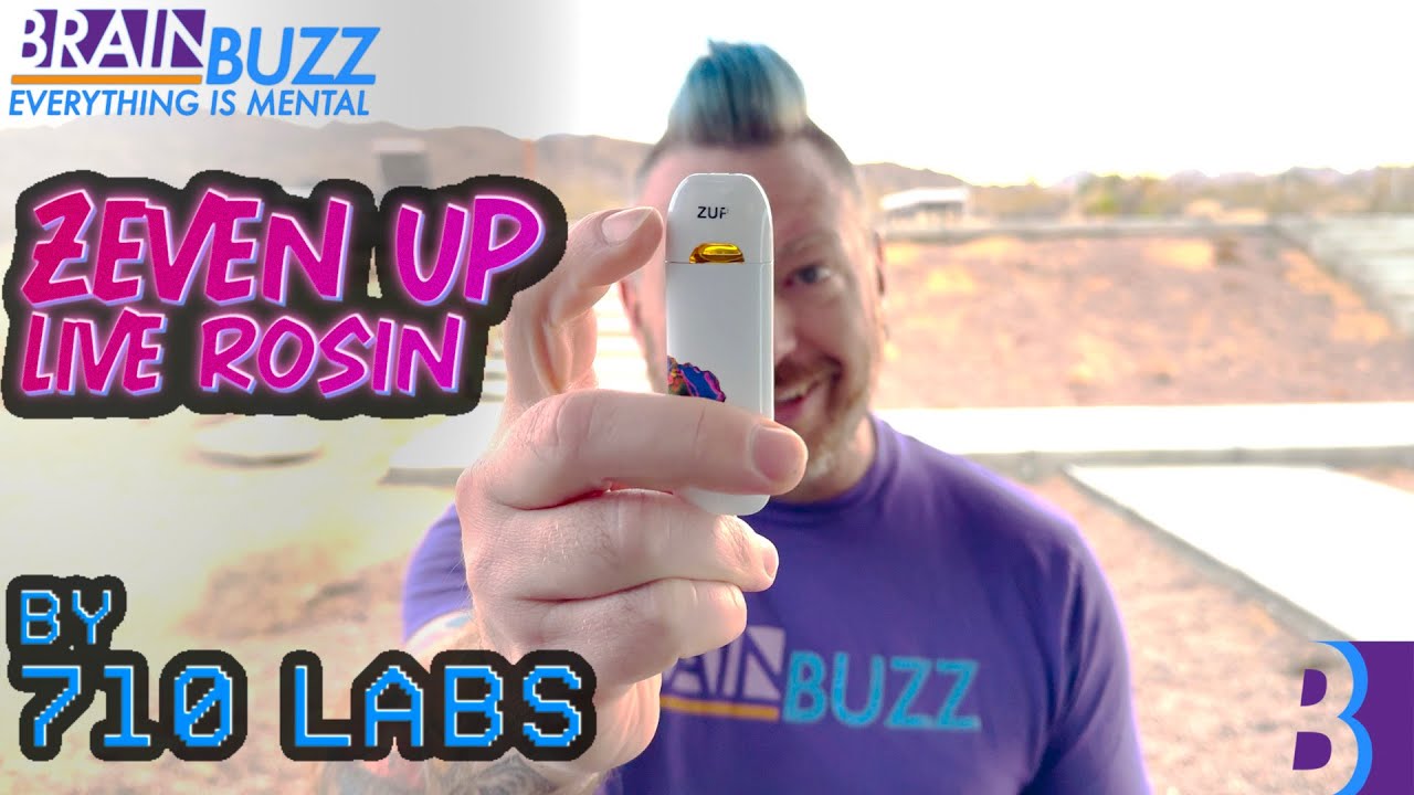 83% THC Live Rosin Pod and Battery: Zeven Up #8 by 710 Labs