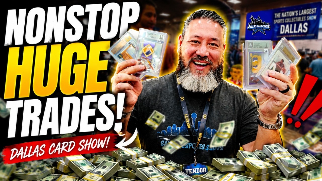 БЕЗУМНЫЕ сделки на 7 ЗНАЧНЫЕ СУММЫ на Dallas Card Show 💰