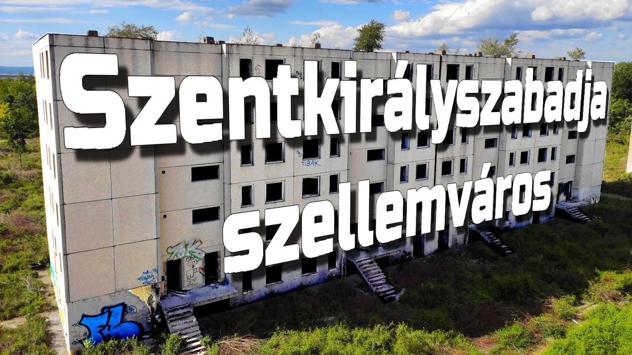Szentkirályszabadja - szellemváros 4K - a volt orosz laktanya a Balaton szomszédságában