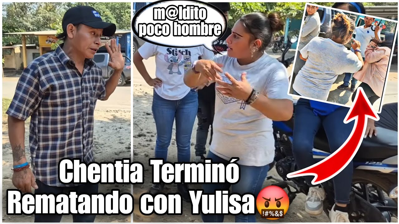 Vos sos el que me andas rogando cada vez y yo de pndeja te perdono dijo chentia en la cara a trucha