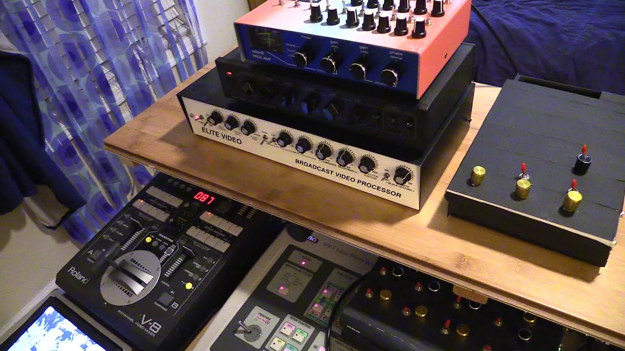 [old] analog glitch visual rig rundown no one asked for