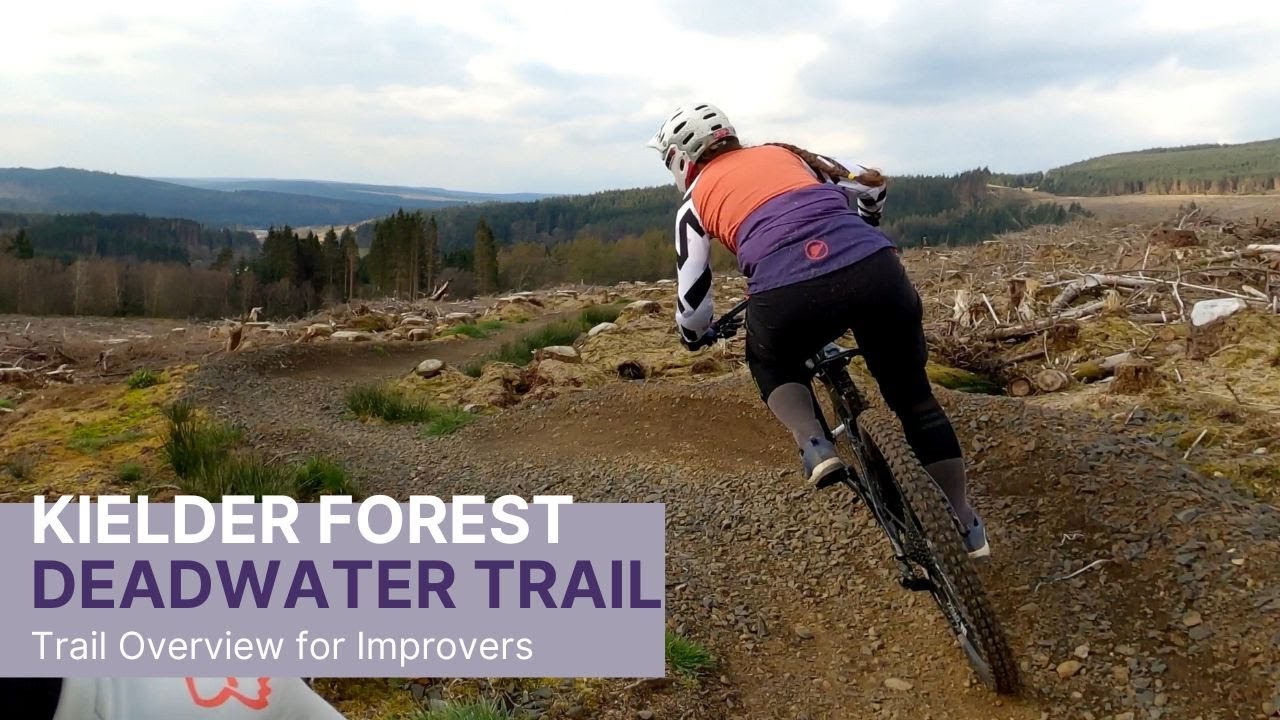 Kielder Forest Deadwater Red Trail 2022 - Lots of Climing...