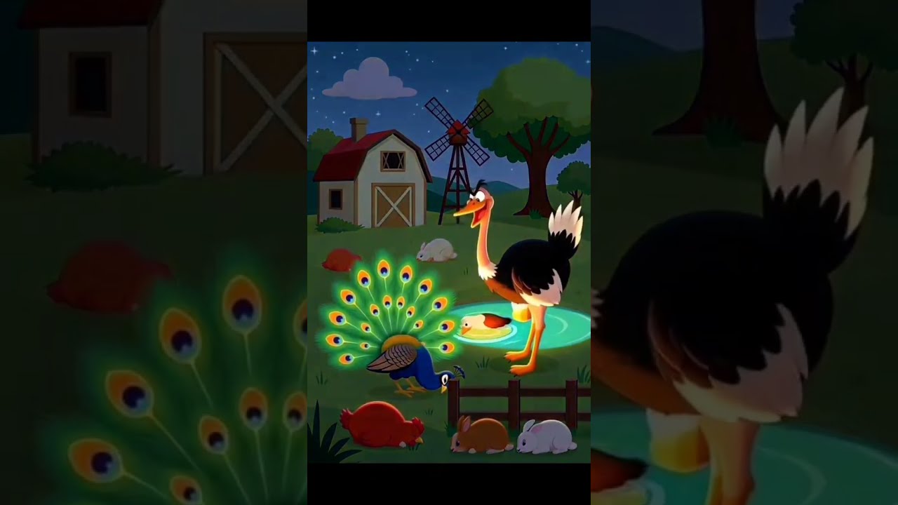 #مي_رحيم#حكايات_ميمو_ومارو #حكايات #mems #مصر #doblaje #cartoon #kids #foryou #النعامة 