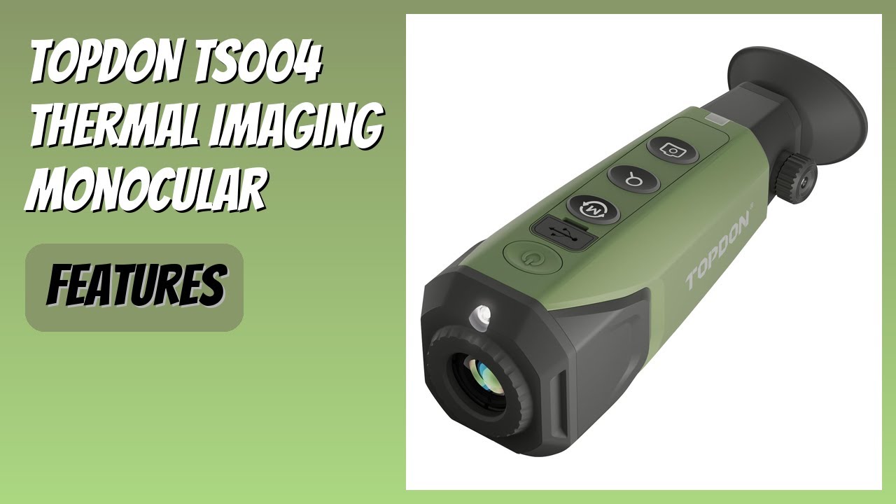 REVIEW (2026): TOPDON TS004 Thermal Imaging Monocular. Features
