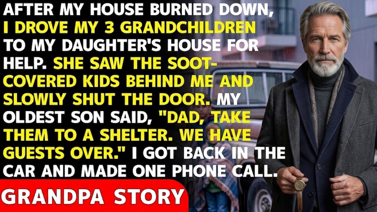 My House Burned Down, But My Own Children Turned Me Away&mdash;So I Made One Phone Call... | Grandpa Story