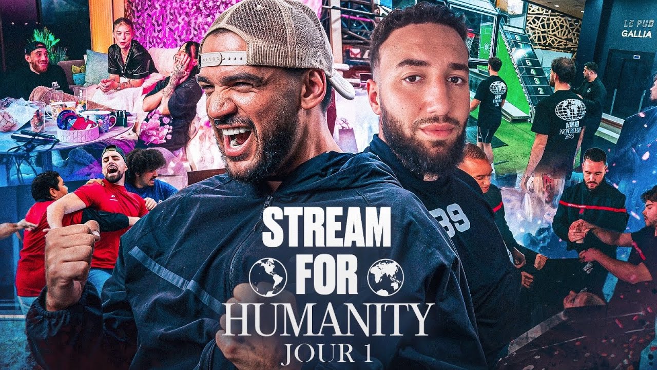 LES MEILLEURS MOMENT DE STREAM FOR HUMANITY 2 #1 - FT Billy, Squeezie, Maghla, Kameto, Ava Mind