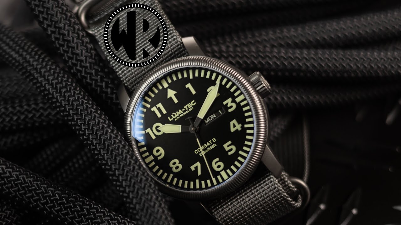 L&uuml;m-tec B66 Combat &mdash; это потрясающие спортивные часы в пилотском стиле, которые удобно брать с со...
