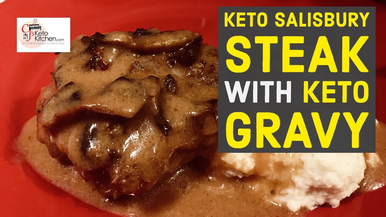 How to Make Keto Salisbury Steak and Gravy | Keto Comfort Food #Keto #Ketorecipes