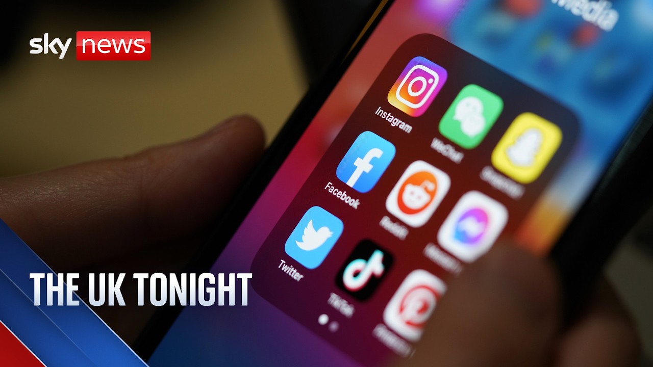 Starmer pledges social media crackdown to protect children | UK Tonight with Matt Barbet