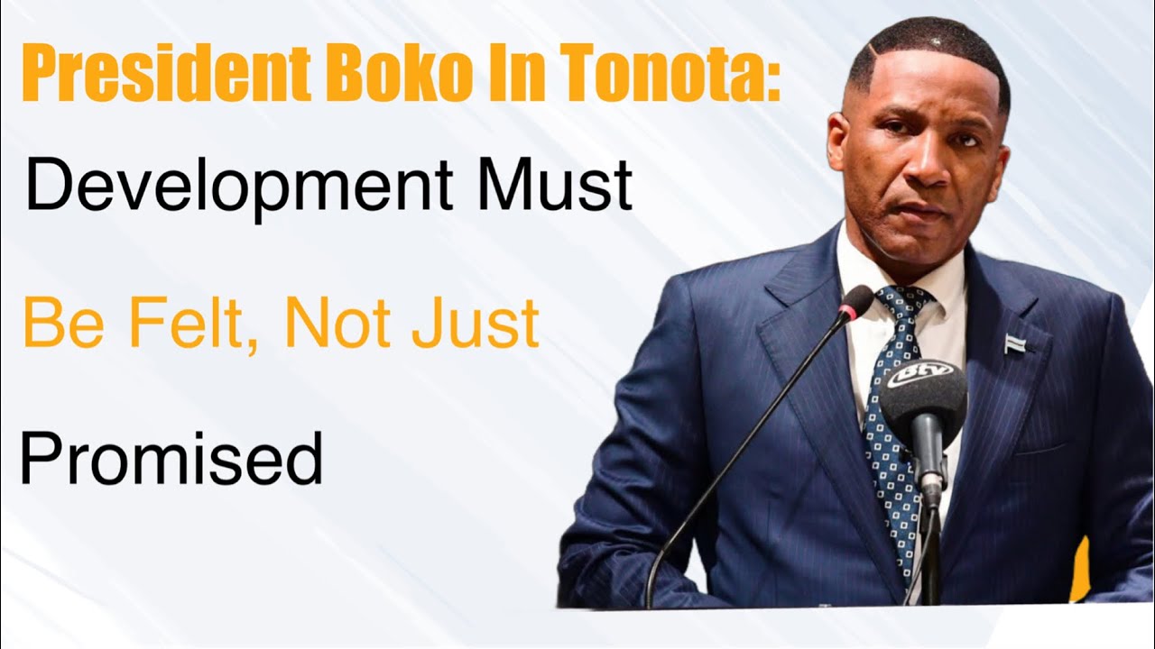 Tonota Kgotla Meeting Sparks New Hope as President Boko Pledges Action