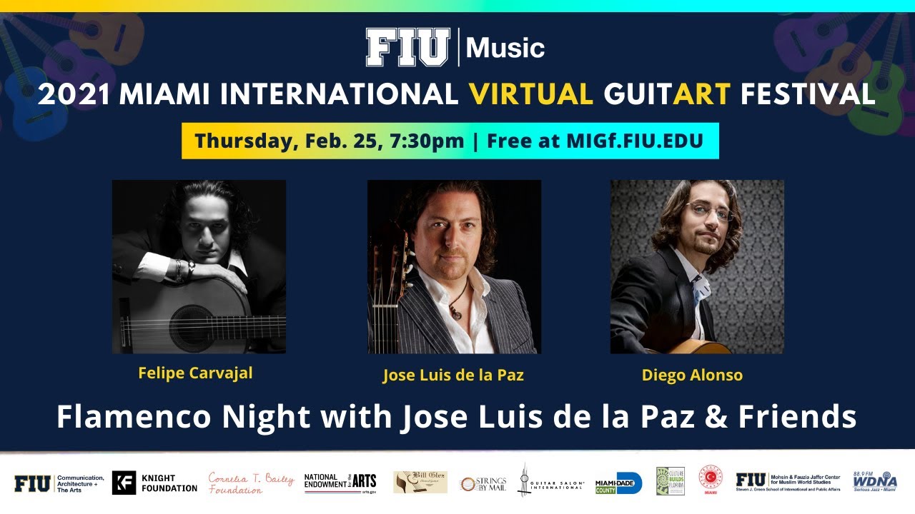 2021 MIGF Concert: Flamenco Night with Jose Luis de la Paz, Felipe Carvajal & Diego Alonso