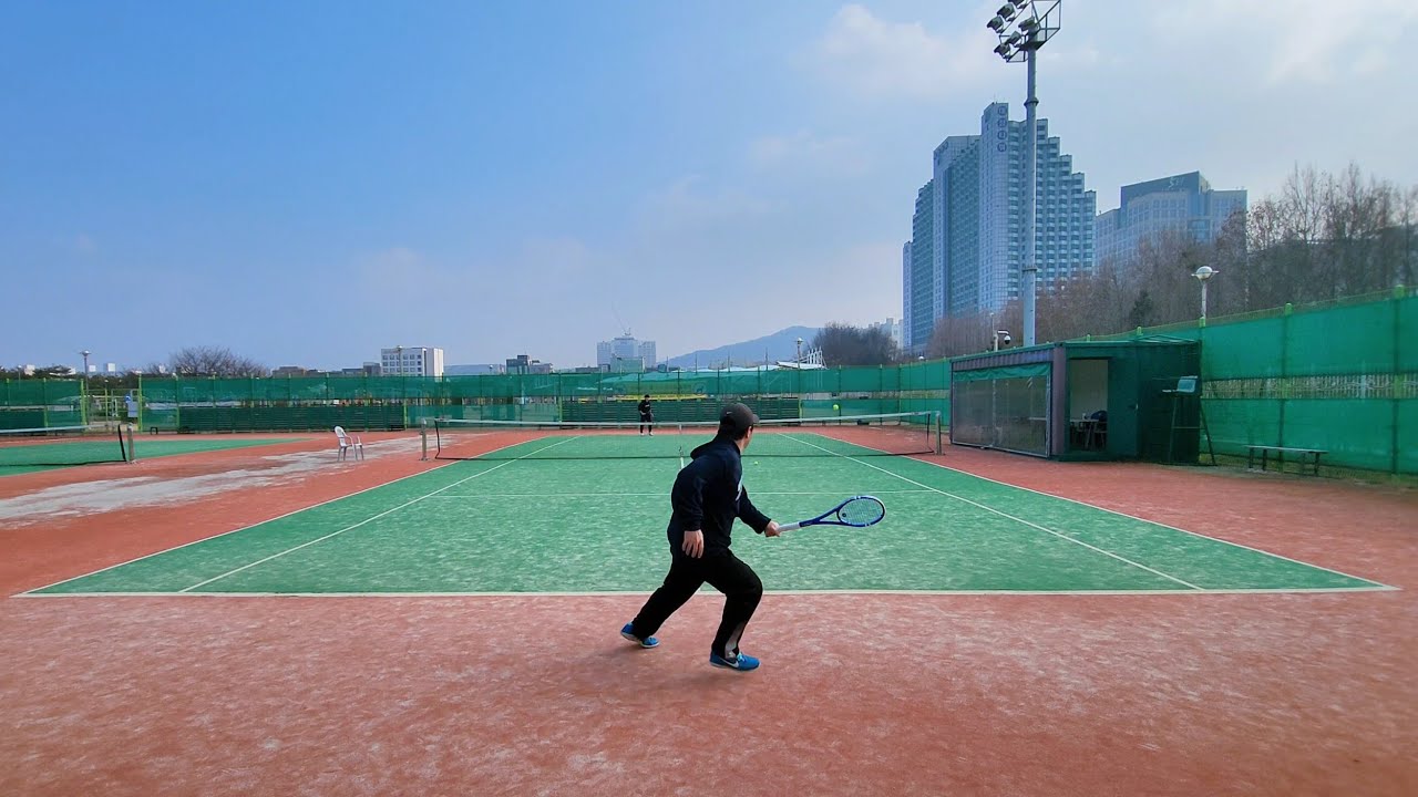 이리저리 힘들게 뛰게 만드는 단식파트너와 한겜 20260211 마루공원