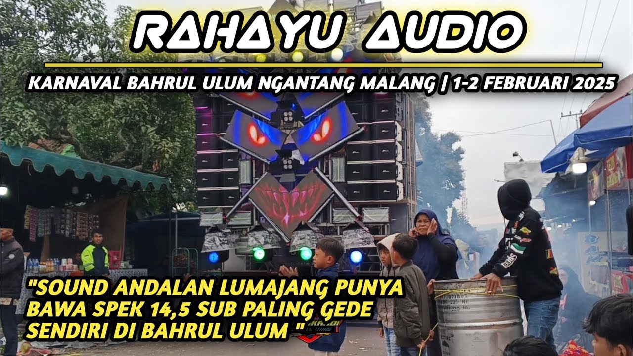 RAHAYU AUDIO  KARNAVAL BAHRUL ULUM NGANTANG MALANG #rahayusound #rahayusoundlumajang #bahrululum