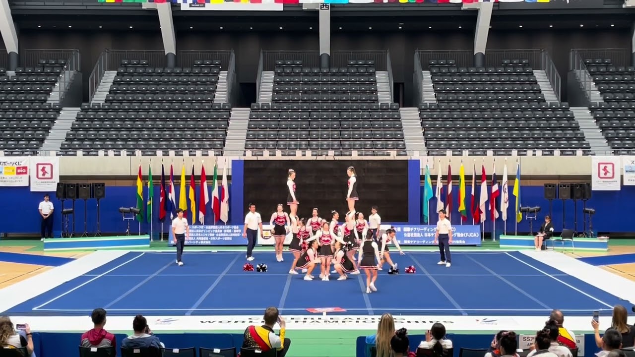 2023CWC世錦賽日本全女帝京大學彩排