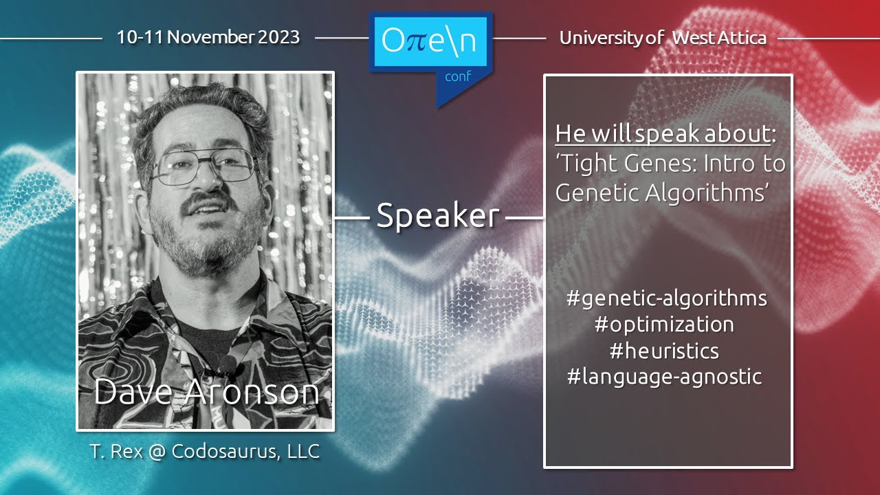Meet Dave Aronson, Speaker of Open conf 2023