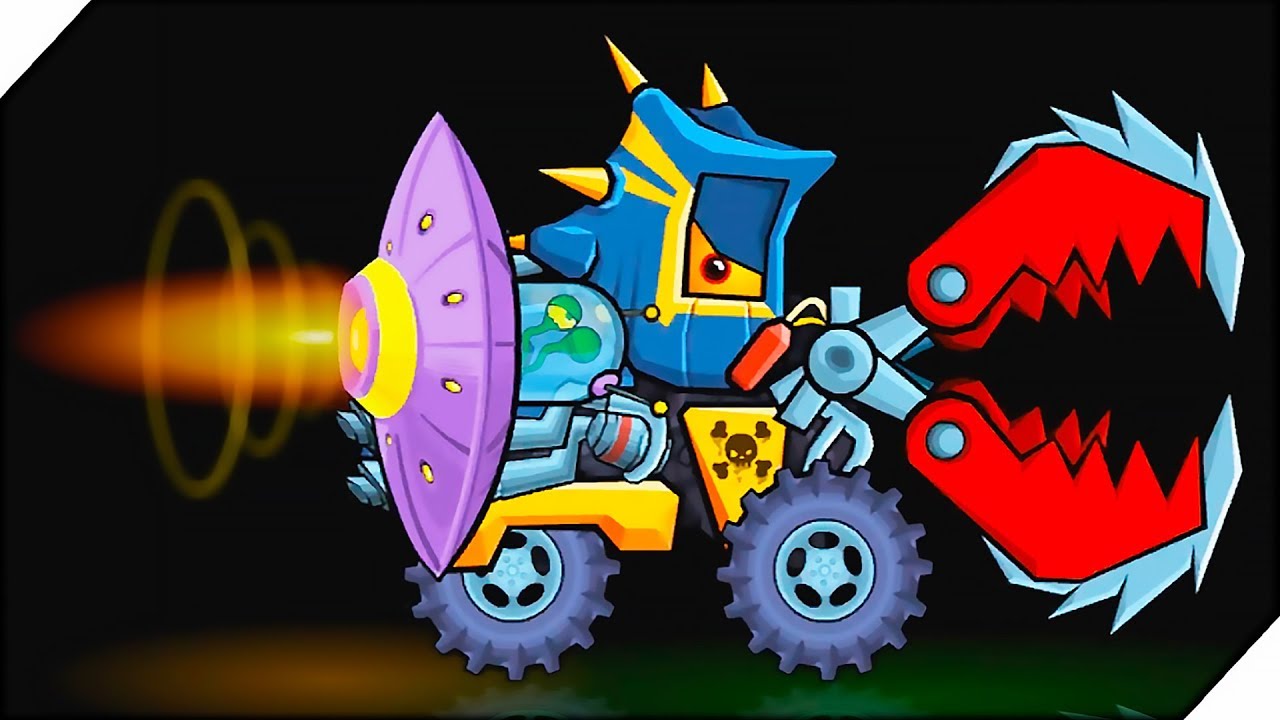 КОМБАЙН ПРОТИВ ВСЕХ - Игра Car Eats Car 3  Хищные машинки # 7 Игра для мальчиков